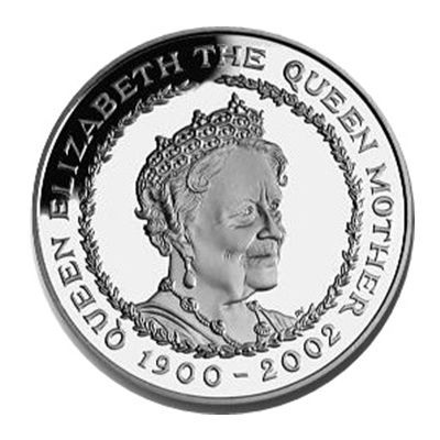 2002 £5 - Queen Mother Memorial